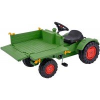 Tractor cu pedale, platforma si claxon Fendt Big