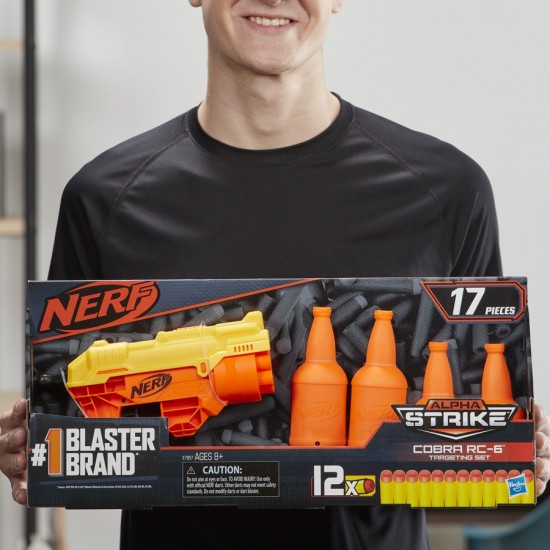 Blaster Nerf Alpha Strike Cobra RC 6 TGT