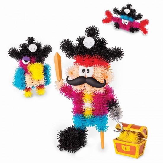 Set creativ Bunchems - Haiosul pirat 