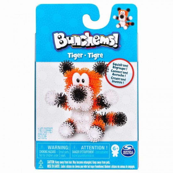 Set creativ Bunchems - Prietenul tigrisor