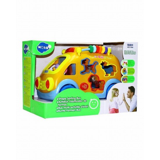 Camioneta cu forme, sunete si lumini Hola Toys