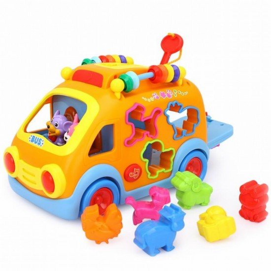 Camioneta cu forme, sunete si lumini Hola Toys