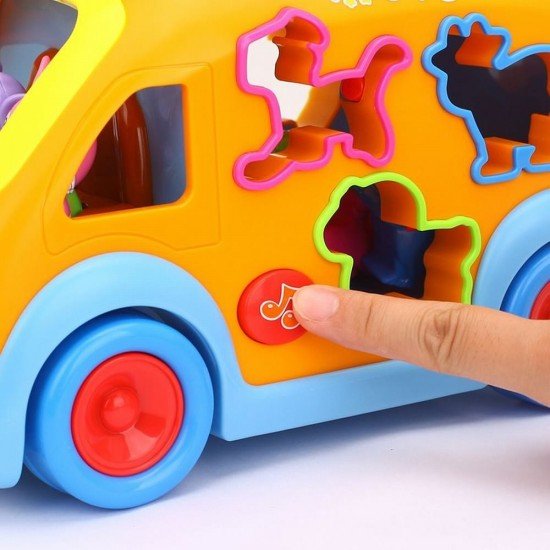 Camioneta cu forme, sunete si lumini Hola Toys