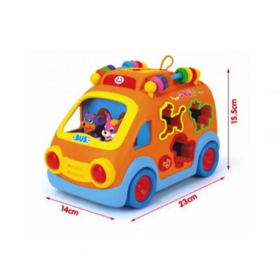 Camioneta cu forme, sunete si lumini Hola Toys