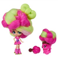 Set figurine papusa si animalut misterioase si parfumate Straw Carrie Mudslide Candy Locks 