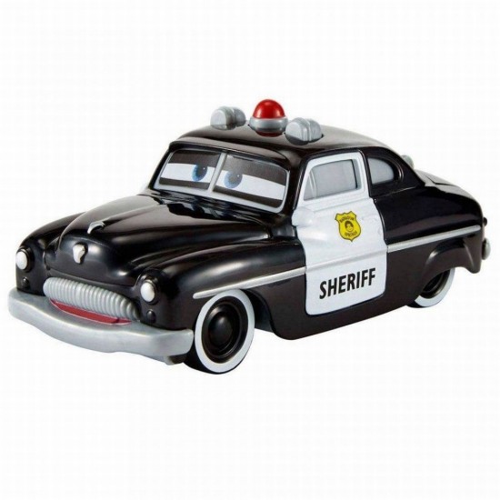 Masinuta macheta Cars 3 Sheriff 12 cm