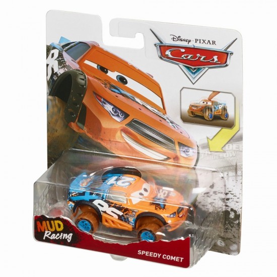 Masinuta cu suspensii Cars 3 Xrs Mud Speedy Comet