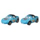 Set 2 masinute metalice Dinoco Mia si Dinoco Tia Cars 3