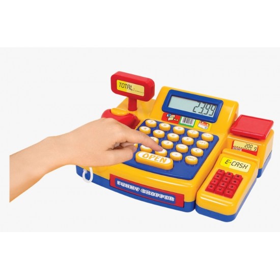 Jucarie Casa de marcat cu scanner si card reader