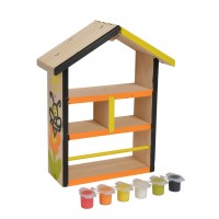 Set creativ de pictat - Casuta albinelor din lemn