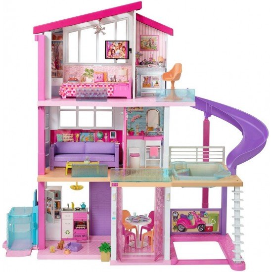 Casuta de vis Barbie cu lift