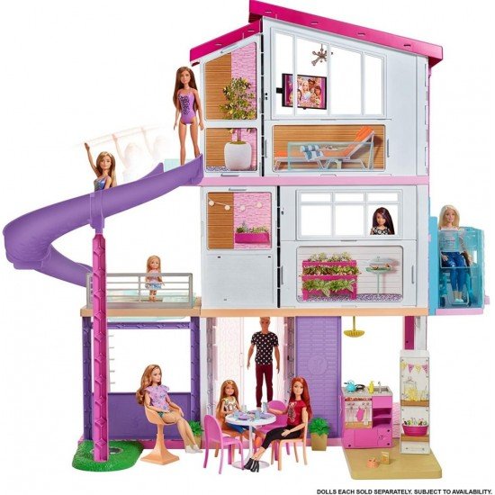 Casuta de vis Barbie cu lift