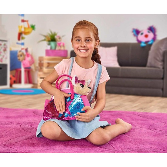 Catelus Chi Chi Love de plus in gentuta cu paiete 