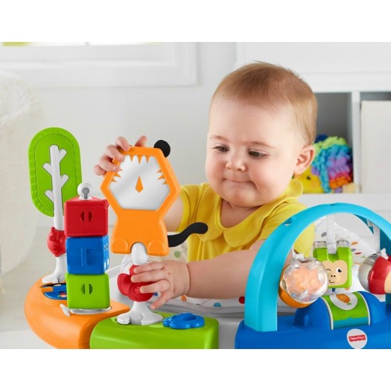 Centru de activitati 3 in 1 cu scaun rotativ Fisher Price
