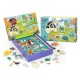 Set magnetic educativ cu animale 41 piese