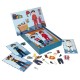 Set magnetic educativ 55 piese - Super eroi