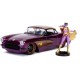Masinuta metalica DC Comics Bombshells 1957 Chevy Batgirl scara 1:24