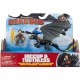 Figurina dragon cu calaret Hiccup si Stirbul Dragons