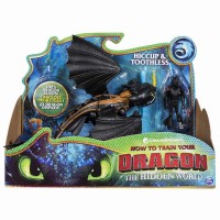 Figurine Dragons 3 Stirbul si Viking Hiccup