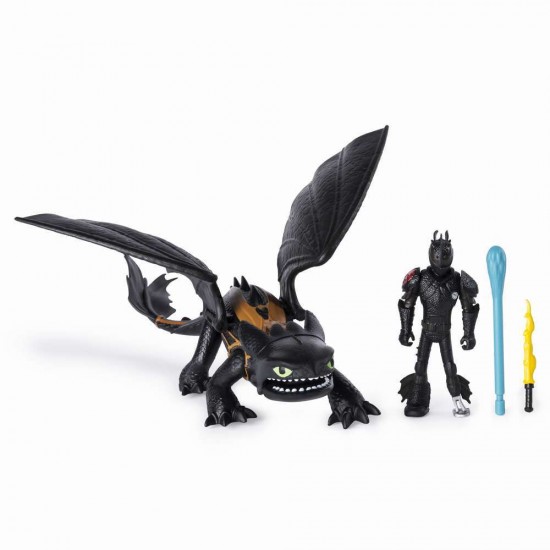 Figurine Dragons 3 Stirbul si Viking Hiccup