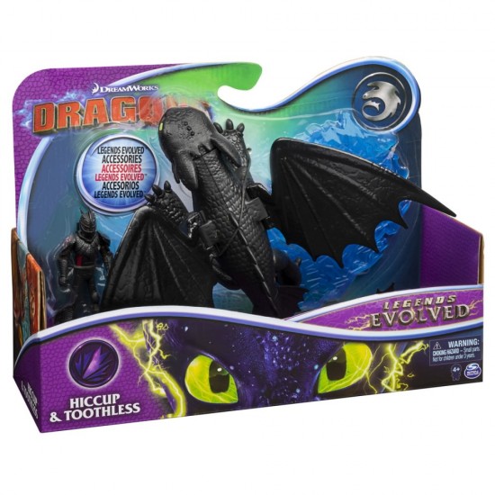 Set Dragon Stirbul cu figurina Hiccup Dragons 3 