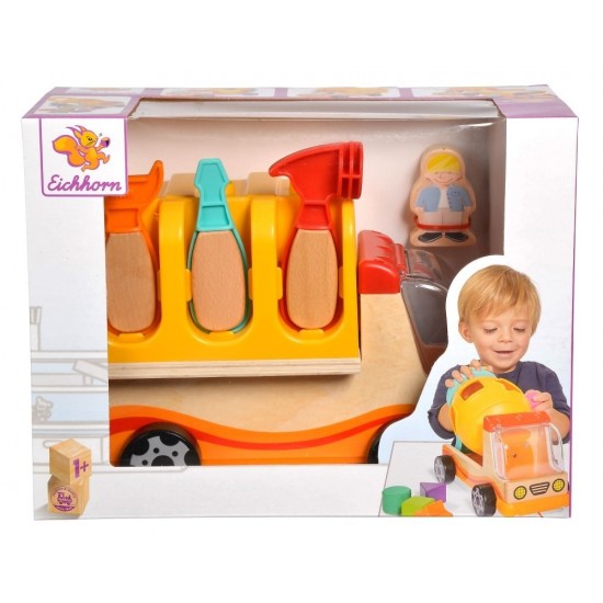 Set de joaca 2 in 1 camion si banc de lucru Eichhorn