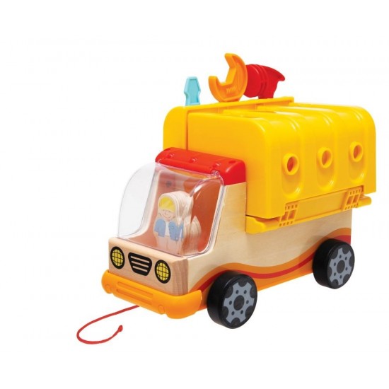 Set de joaca 2 in 1 camion si banc de lucru Eichhorn