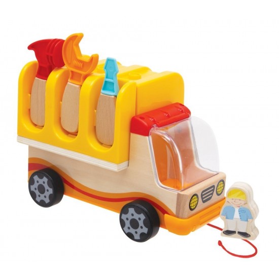 Set de joaca 2 in 1 camion si banc de lucru Eichhorn