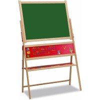 Tabla magnetica din lemn Eichhorn cu litere magnetice