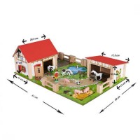 Set Ferma animalelor cu 25 de accesorii - Eichhorn