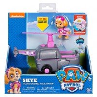 Figurina si autovehicul Paw Patrol - Elicopterul lui Skye