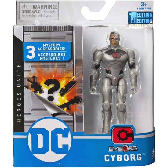 Figurina Cyborg 10 cm flexibila cu accesorii