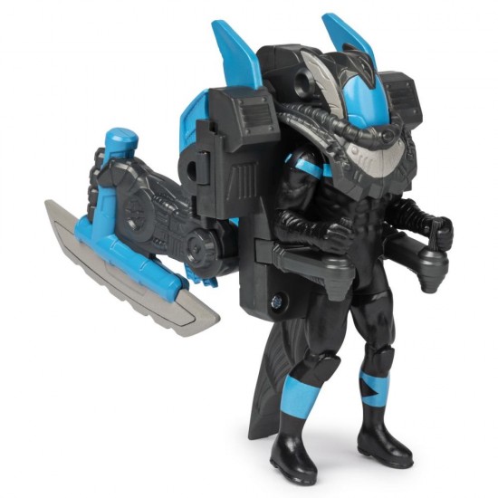 Figurina Nightwing 10 cm cu mega accesorii pentru lupta