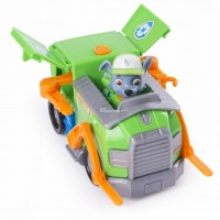 Figurina si autovehicul Paw Patrol - Remorcherul lui Rocky
