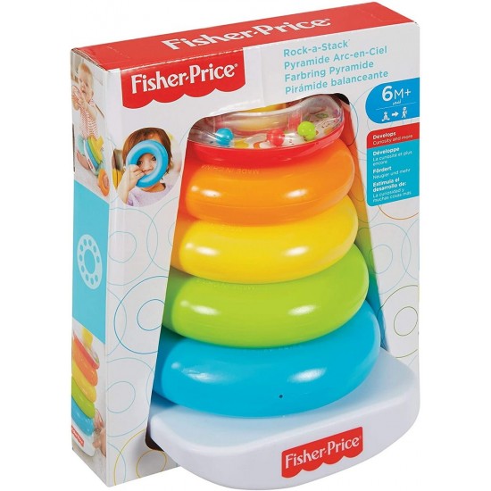 Jucarie bebelusi Fisher-Price - Construieste piramida
