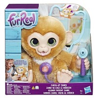 Jucarie interactiva FurReal - Maimutica Zandi la controlul medical