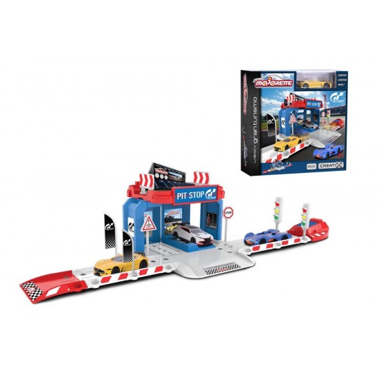 Garaj Majorette Gran Turismo cu masinuta