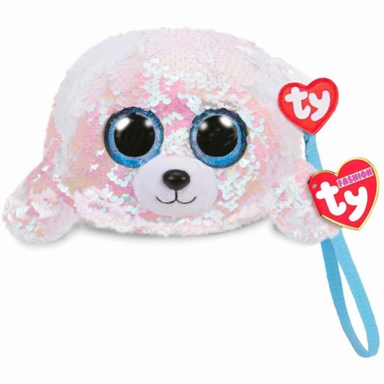 Gentuta de plus 10 cm Foca Icy cu paiete Ty