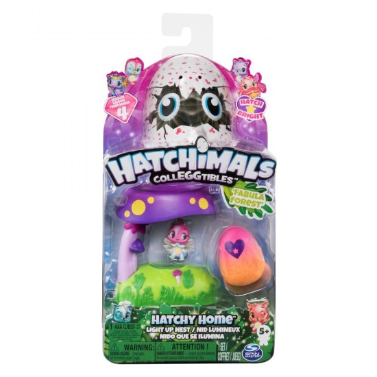Cuibul luminat din padure Hatchimals
