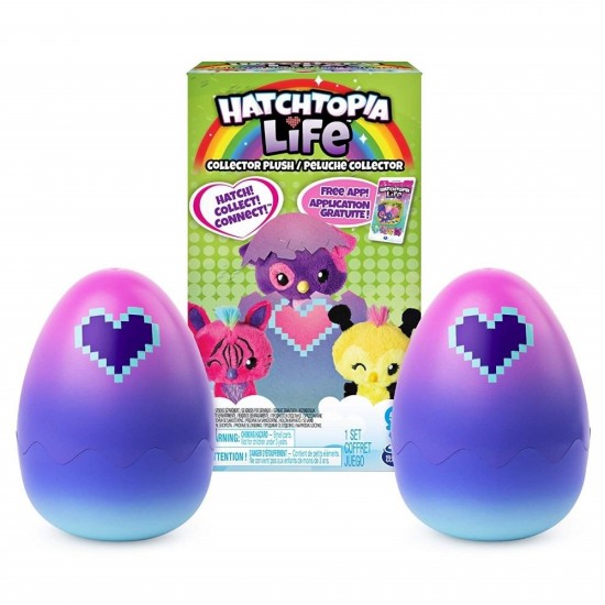 Set 2 figurine Hatchtopia Life plusuri surpriza in ousoare