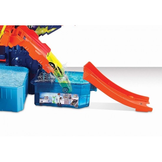 Set de joaca Hot Wheels Culori Schimbatoare - Laboratorul Stiintific