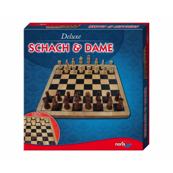 Joc Sah si Dame din lemn - Noris