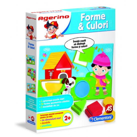 Joc educativ Agerino - Forme si culori