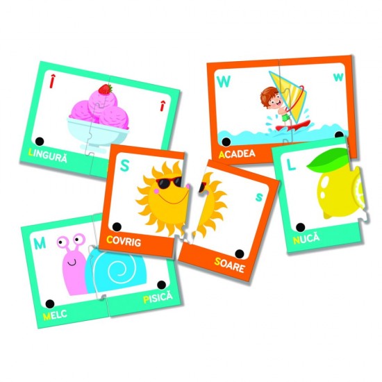 Joc educativ cu stilou electronic Agerino - Invat alfabetul