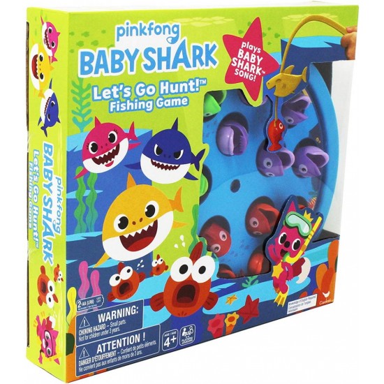 Joc de pescuit cu celebrul cantec Baby Shark