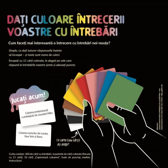Joc de societate Colour Brain - Puneti creierul la lucru