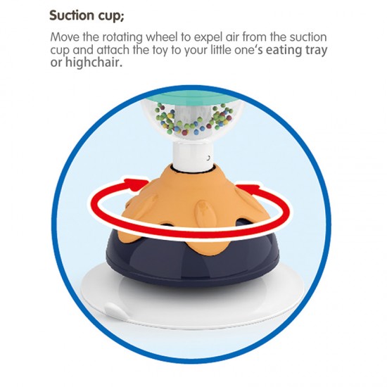 Jucarie bebe cu ventuza - Animalut