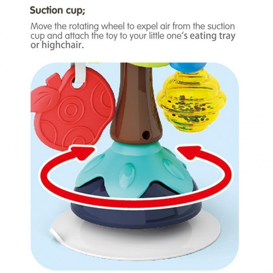 Jucarie bebe cu ventuza - Bufnita