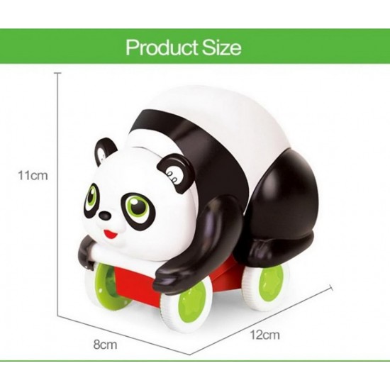 Jucarie bebe Push and Go - Ursuletul Panda 