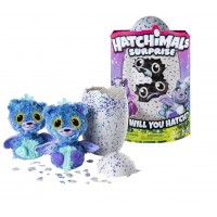 Jucarie interactiva Hatchimals Gemenii Mov - Turcoaz